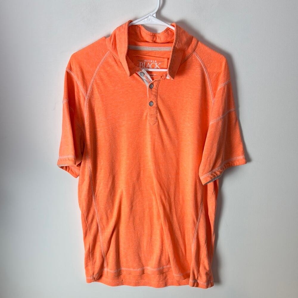 Buckle Black Polo - Men’s XL